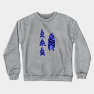 Abstract Arrowheads Crewneck Sweatshirt